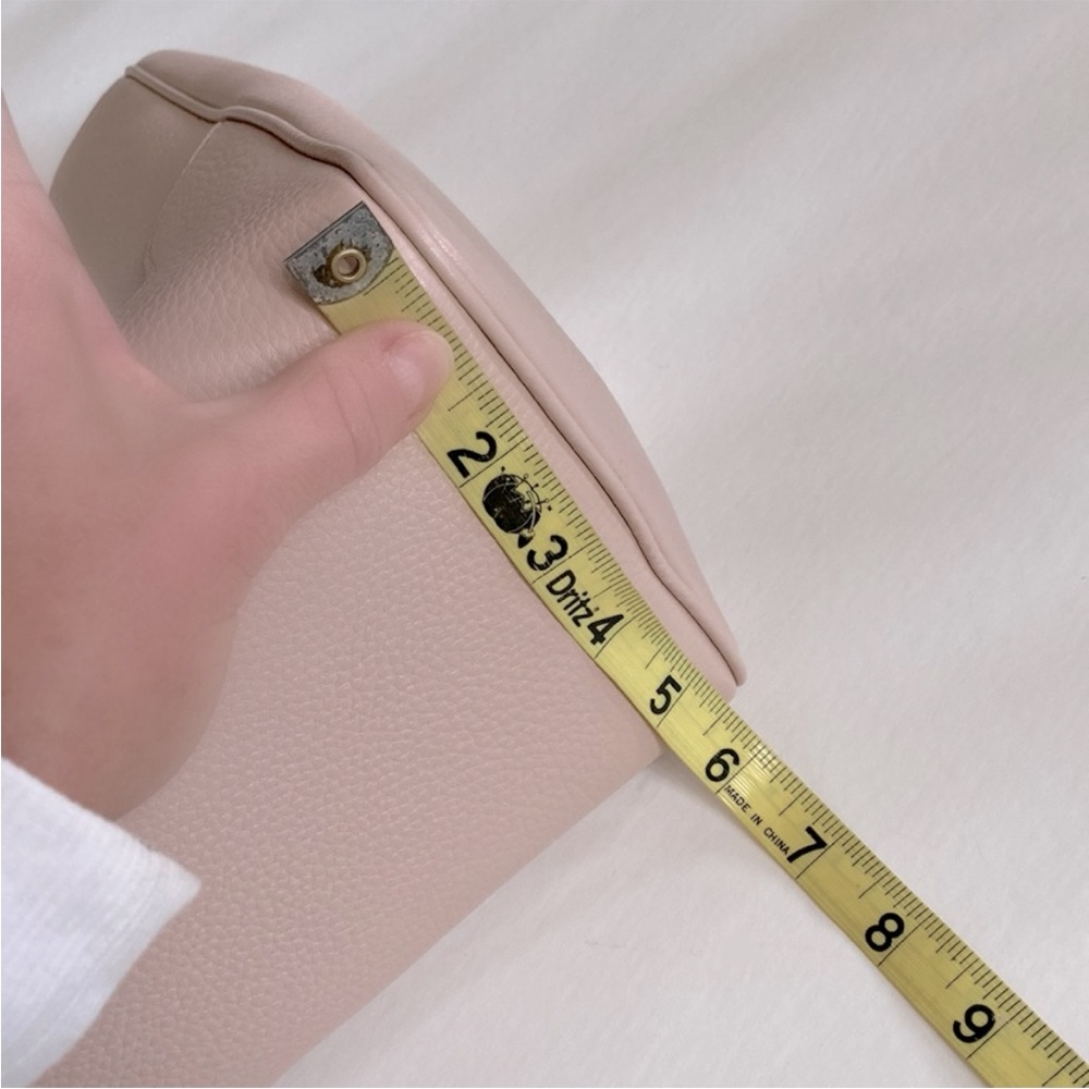 Tory Burch Marsden Pebbled Leather Tote in Light Oak - Picture 12 of 14